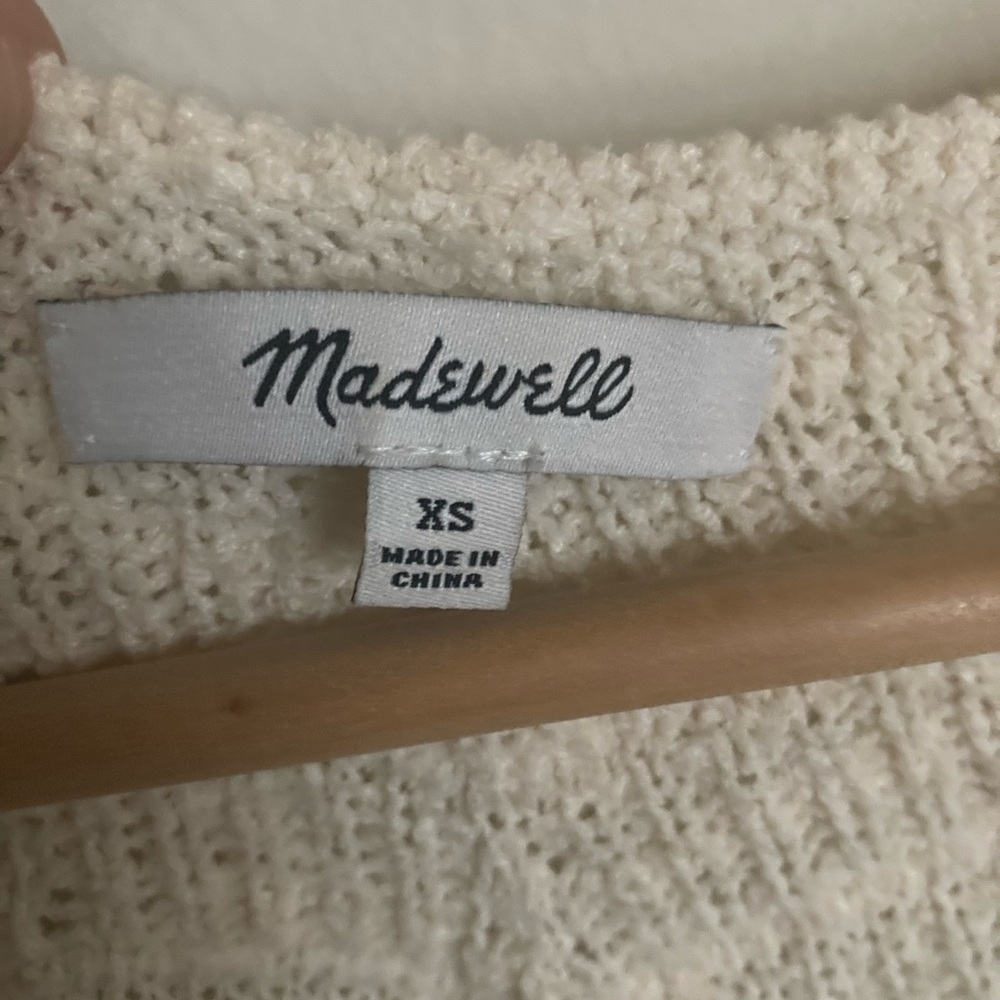 Madewell Crocheted Sweater Tank - Picture 4 of 6